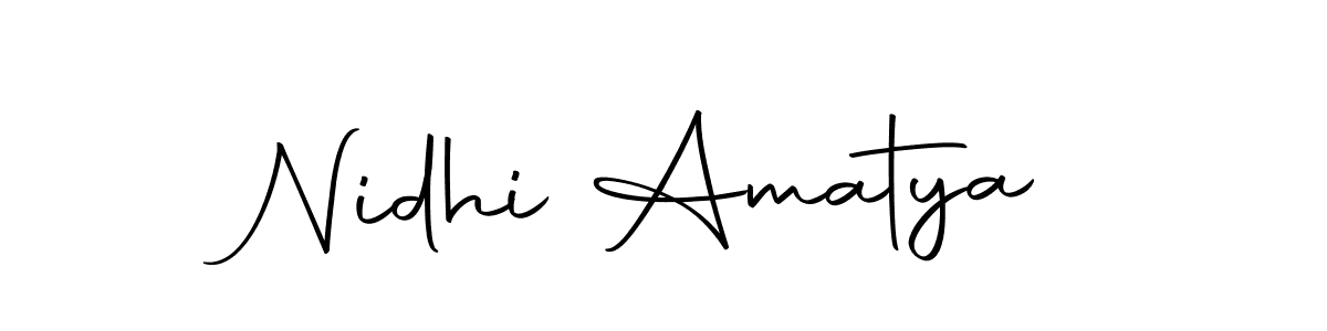 You can use this online signature creator to create a handwritten signature for the name Nidhi Amatya. This is the best online autograph maker. Nidhi Amatya signature style 10 images and pictures png