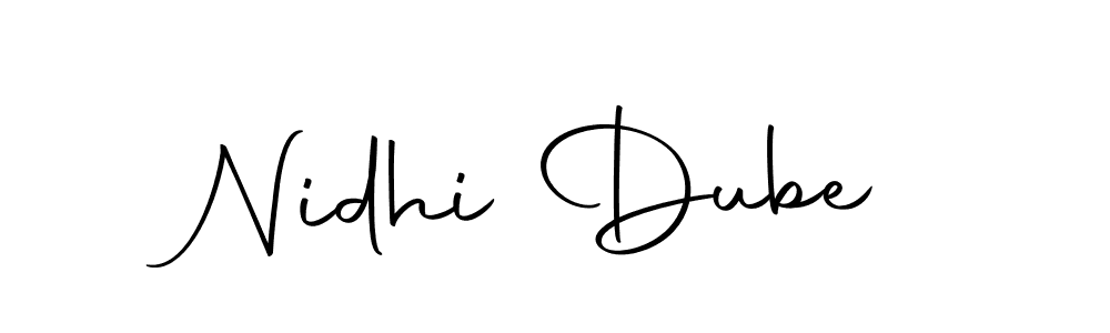 You should practise on your own different ways (Autography-DOLnW) to write your name (Nidhi Dube) in signature. don't let someone else do it for you. Nidhi Dube signature style 10 images and pictures png