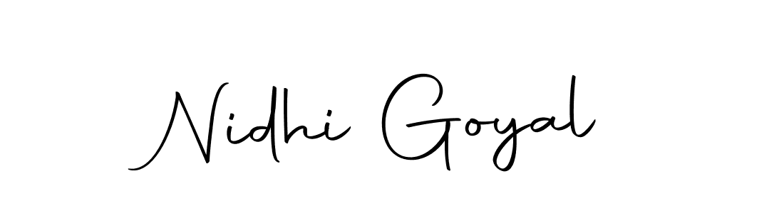 Nidhi Goyal stylish signature style. Best Handwritten Sign (Autography-DOLnW) for my name. Handwritten Signature Collection Ideas for my name Nidhi Goyal. Nidhi Goyal signature style 10 images and pictures png