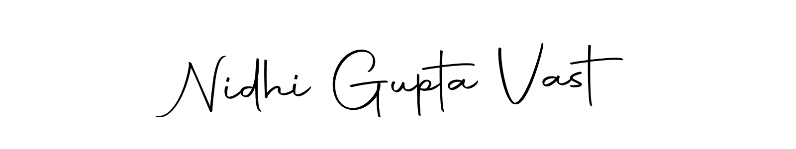Nidhi Gupta Vast stylish signature style. Best Handwritten Sign (Autography-DOLnW) for my name. Handwritten Signature Collection Ideas for my name Nidhi Gupta Vast. Nidhi Gupta Vast signature style 10 images and pictures png