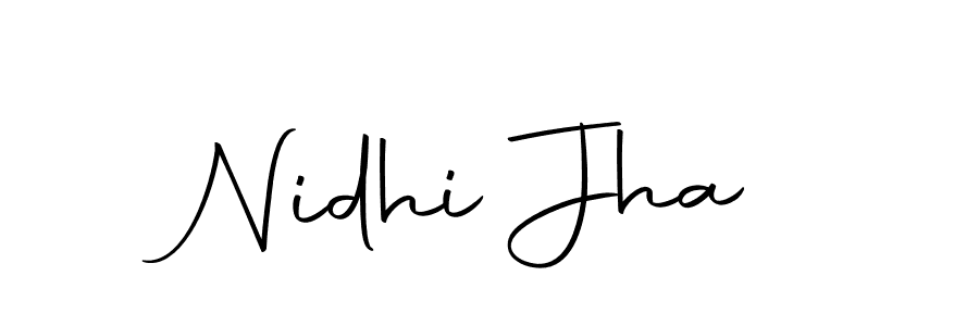 Also we have Nidhi Jha name is the best signature style. Create professional handwritten signature collection using Autography-DOLnW autograph style. Nidhi Jha signature style 10 images and pictures png