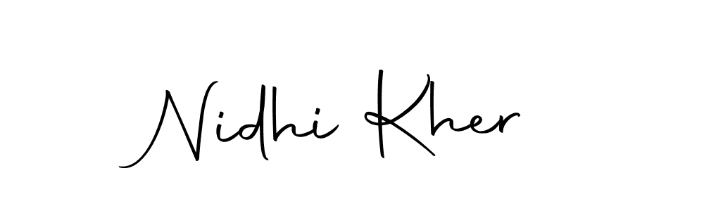 Once you've used our free online signature maker to create your best signature Autography-DOLnW style, it's time to enjoy all of the benefits that Nidhi Kher name signing documents. Nidhi Kher signature style 10 images and pictures png