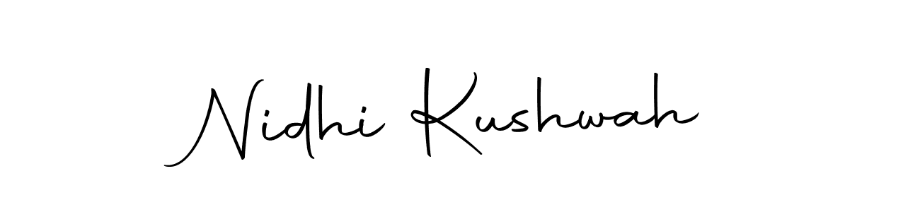 Nidhi Kushwah stylish signature style. Best Handwritten Sign (Autography-DOLnW) for my name. Handwritten Signature Collection Ideas for my name Nidhi Kushwah. Nidhi Kushwah signature style 10 images and pictures png
