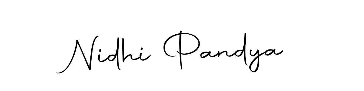 You should practise on your own different ways (Autography-DOLnW) to write your name (Nidhi Pandya) in signature. don't let someone else do it for you. Nidhi Pandya signature style 10 images and pictures png