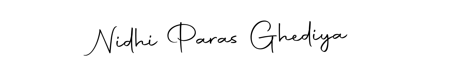Here are the top 10 professional signature styles for the name Nidhi Paras Ghediya. These are the best autograph styles you can use for your name. Nidhi Paras Ghediya signature style 10 images and pictures png