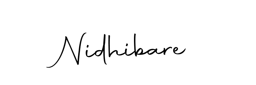 Similarly Autography-DOLnW is the best handwritten signature design. Signature creator online .You can use it as an online autograph creator for name Nidhibare. Nidhibare signature style 10 images and pictures png