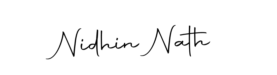 Here are the top 10 professional signature styles for the name Nidhin Nath. These are the best autograph styles you can use for your name. Nidhin Nath signature style 10 images and pictures png