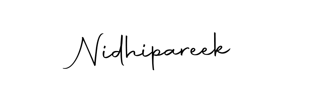 if you are searching for the best signature style for your name Nidhipareek. so please give up your signature search. here we have designed multiple signature styles  using Autography-DOLnW. Nidhipareek signature style 10 images and pictures png