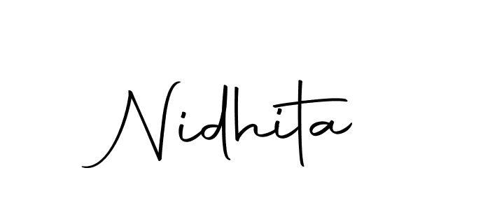 Similarly Autography-DOLnW is the best handwritten signature design. Signature creator online .You can use it as an online autograph creator for name Nidhita. Nidhita signature style 10 images and pictures png