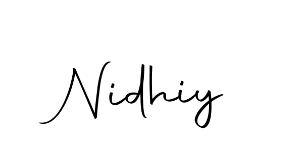 Also we have Nidhiy name is the best signature style. Create professional handwritten signature collection using Autography-DOLnW autograph style. Nidhiy signature style 10 images and pictures png