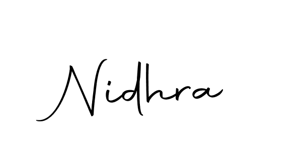 You can use this online signature creator to create a handwritten signature for the name Nidhra. This is the best online autograph maker. Nidhra signature style 10 images and pictures png