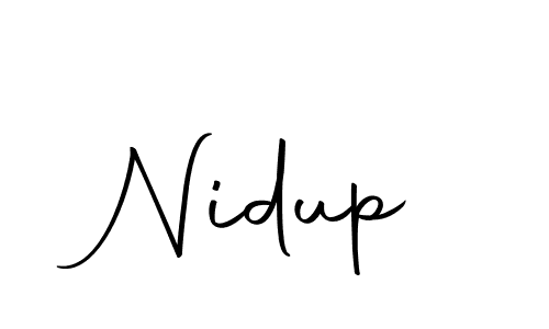 It looks lik you need a new signature style for name Nidup. Design unique handwritten (Autography-DOLnW) signature with our free signature maker in just a few clicks. Nidup signature style 10 images and pictures png