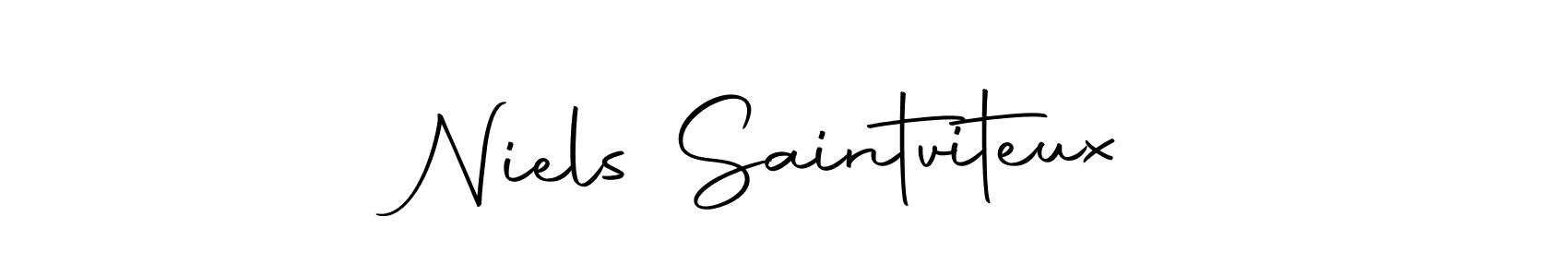 Similarly Autography-DOLnW is the best handwritten signature design. Signature creator online .You can use it as an online autograph creator for name Niels Saintviteux. Niels Saintviteux signature style 10 images and pictures png