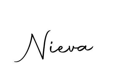 Similarly Autography-DOLnW is the best handwritten signature design. Signature creator online .You can use it as an online autograph creator for name Nieva. Nieva signature style 10 images and pictures png