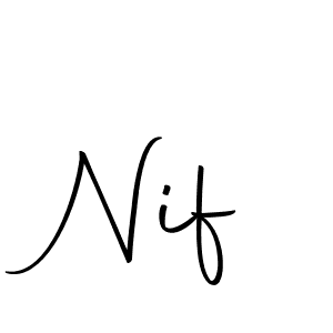 Make a beautiful signature design for name Nif. Use this online signature maker to create a handwritten signature for free. Nif signature style 10 images and pictures png