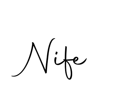 It looks lik you need a new signature style for name Nife. Design unique handwritten (Autography-DOLnW) signature with our free signature maker in just a few clicks. Nife signature style 10 images and pictures png