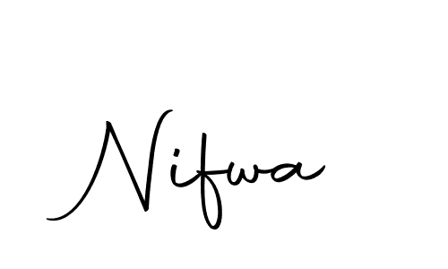 Make a short Nifwa signature style. Manage your documents anywhere anytime using Autography-DOLnW. Create and add eSignatures, submit forms, share and send files easily. Nifwa signature style 10 images and pictures png