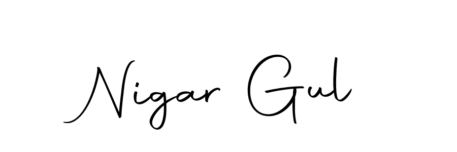 The best way (Autography-DOLnW) to make a short signature is to pick only two or three words in your name. The name Nigar Gul include a total of six letters. For converting this name. Nigar Gul signature style 10 images and pictures png