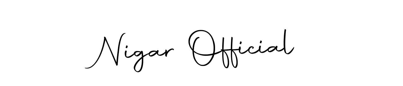 Make a beautiful signature design for name Nigar Official. Use this online signature maker to create a handwritten signature for free. Nigar Official signature style 10 images and pictures png