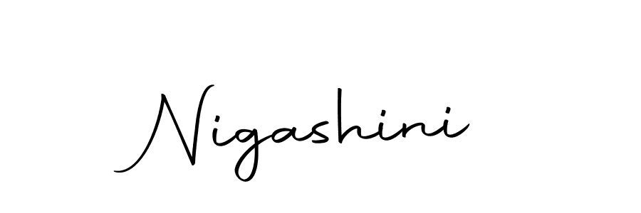 Nigashini stylish signature style. Best Handwritten Sign (Autography-DOLnW) for my name. Handwritten Signature Collection Ideas for my name Nigashini. Nigashini signature style 10 images and pictures png
