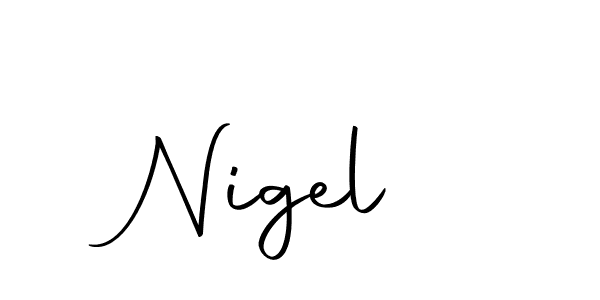 Make a beautiful signature design for name Nigel . With this signature (Autography-DOLnW) style, you can create a handwritten signature for free. Nigel  signature style 10 images and pictures png