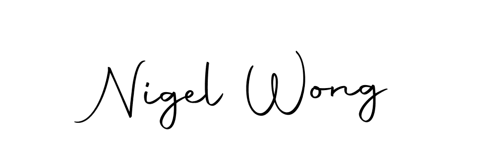 Nigel Wong stylish signature style. Best Handwritten Sign (Autography-DOLnW) for my name. Handwritten Signature Collection Ideas for my name Nigel Wong. Nigel Wong signature style 10 images and pictures png