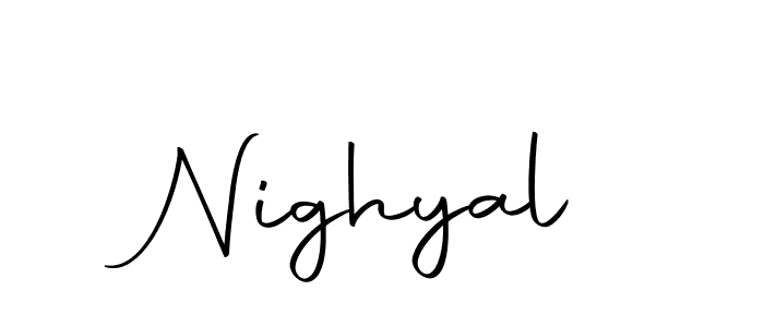 The best way (Autography-DOLnW) to make a short signature is to pick only two or three words in your name. The name Nighyal include a total of six letters. For converting this name. Nighyal signature style 10 images and pictures png