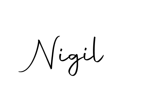 Similarly Autography-DOLnW is the best handwritten signature design. Signature creator online .You can use it as an online autograph creator for name Nigil. Nigil signature style 10 images and pictures png