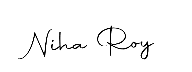 if you are searching for the best signature style for your name Niha Roy. so please give up your signature search. here we have designed multiple signature styles  using Autography-DOLnW. Niha Roy signature style 10 images and pictures png