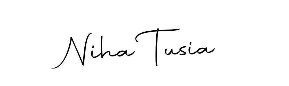Once you've used our free online signature maker to create your best signature Autography-DOLnW style, it's time to enjoy all of the benefits that Niha Tusia name signing documents. Niha Tusia signature style 10 images and pictures png