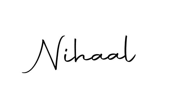 You should practise on your own different ways (Autography-DOLnW) to write your name (Nihaal) in signature. don't let someone else do it for you. Nihaal signature style 10 images and pictures png