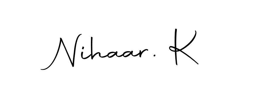 Also You can easily find your signature by using the search form. We will create Nihaar. K name handwritten signature images for you free of cost using Autography-DOLnW sign style. Nihaar. K signature style 10 images and pictures png