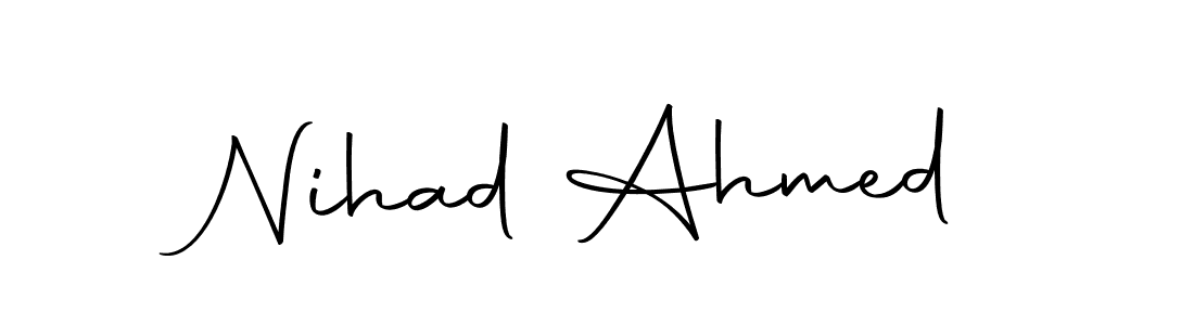 Also You can easily find your signature by using the search form. We will create Nihad Ahmed name handwritten signature images for you free of cost using Autography-DOLnW sign style. Nihad Ahmed signature style 10 images and pictures png