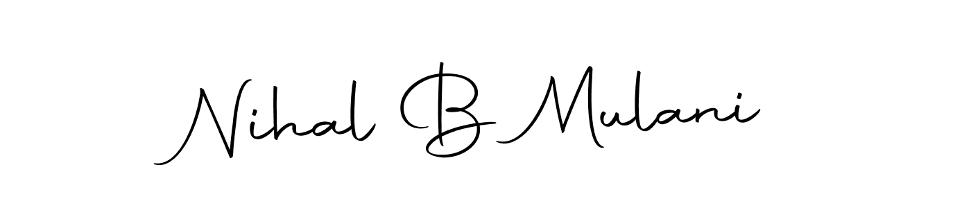 Make a beautiful signature design for name Nihal B Mulani. Use this online signature maker to create a handwritten signature for free. Nihal B Mulani signature style 10 images and pictures png