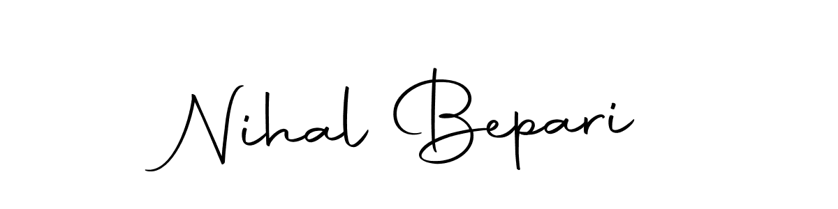 Use a signature maker to create a handwritten signature online. With this signature software, you can design (Autography-DOLnW) your own signature for name Nihal Bepari. Nihal Bepari signature style 10 images and pictures png