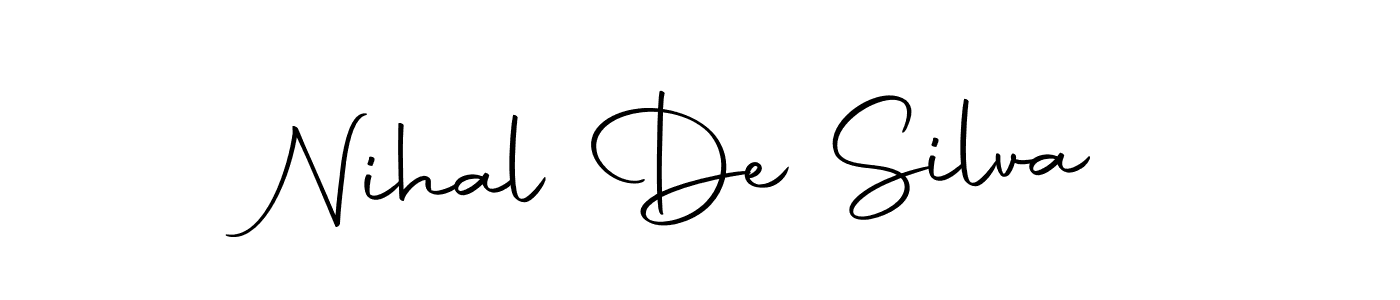 How to make Nihal De Silva signature? Autography-DOLnW is a professional autograph style. Create handwritten signature for Nihal De Silva name. Nihal De Silva signature style 10 images and pictures png