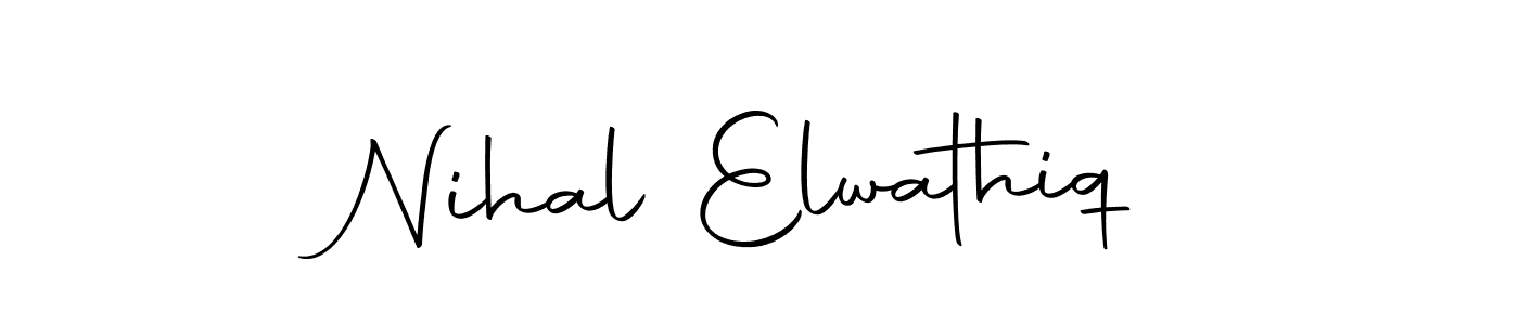 Make a beautiful signature design for name Nihal Elwathiq. Use this online signature maker to create a handwritten signature for free. Nihal Elwathiq signature style 10 images and pictures png