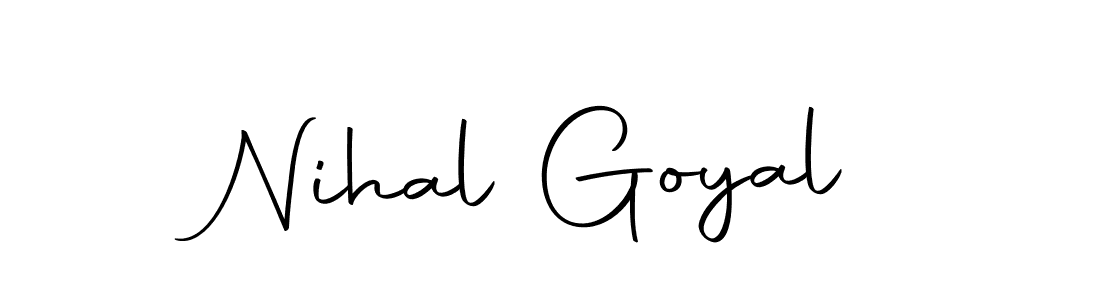 You can use this online signature creator to create a handwritten signature for the name Nihal Goyal. This is the best online autograph maker. Nihal Goyal signature style 10 images and pictures png