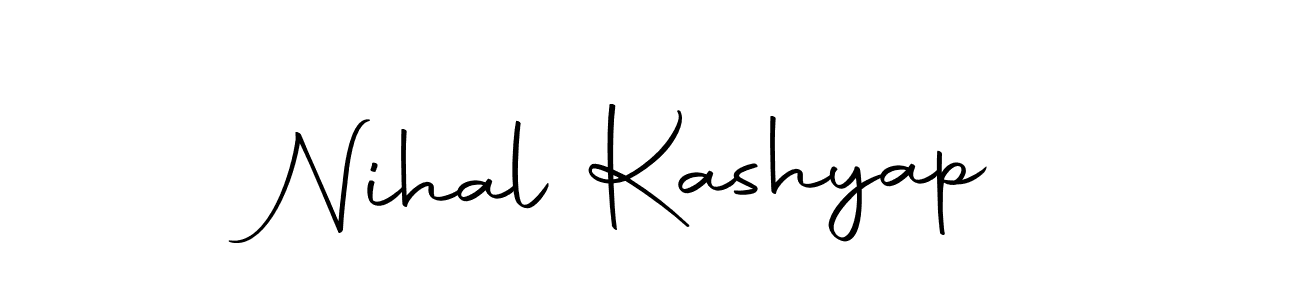 Nihal Kashyap stylish signature style. Best Handwritten Sign (Autography-DOLnW) for my name. Handwritten Signature Collection Ideas for my name Nihal Kashyap. Nihal Kashyap signature style 10 images and pictures png