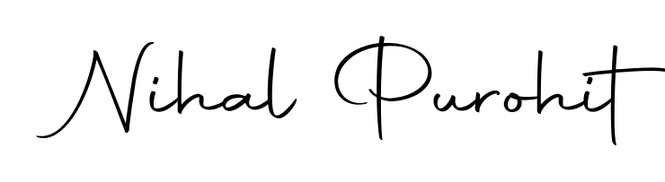 Autography-DOLnW is a professional signature style that is perfect for those who want to add a touch of class to their signature. Get Nihal Purohit name fancy signature for free. Nihal Purohit signature style 10 images and pictures png