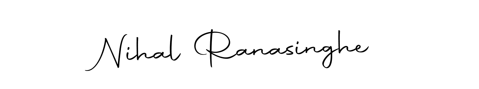 Make a beautiful signature design for name Nihal Ranasinghe. Use this online signature maker to create a handwritten signature for free. Nihal Ranasinghe signature style 10 images and pictures png