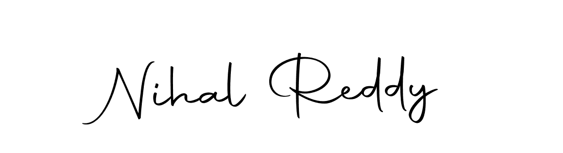 Make a beautiful signature design for name Nihal Reddy. With this signature (Autography-DOLnW) style, you can create a handwritten signature for free. Nihal Reddy signature style 10 images and pictures png