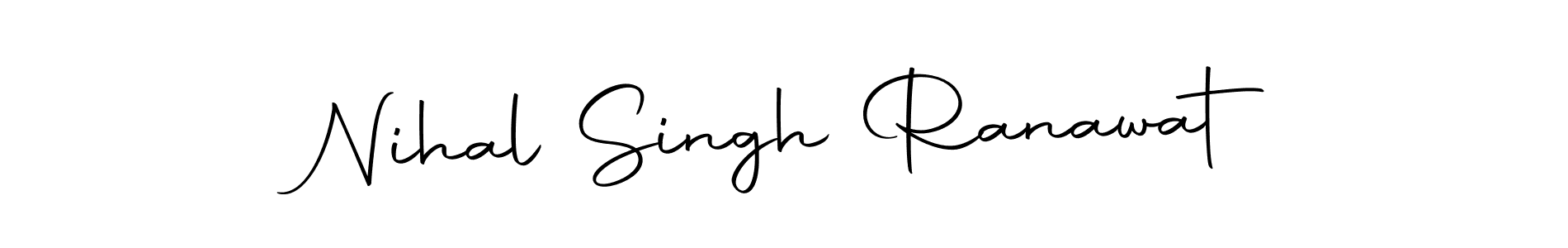 The best way (Autography-DOLnW) to make a short signature is to pick only two or three words in your name. The name Nihal Singh Ranawat include a total of six letters. For converting this name. Nihal Singh Ranawat signature style 10 images and pictures png
