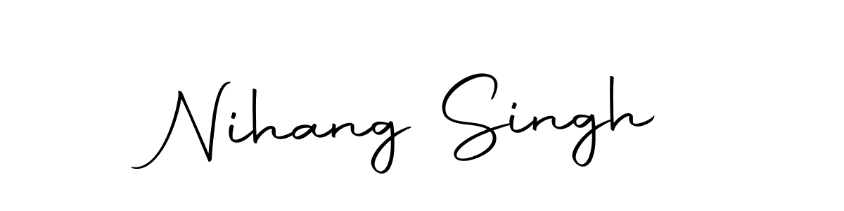 The best way (Autography-DOLnW) to make a short signature is to pick only two or three words in your name. The name Nihang Singh include a total of six letters. For converting this name. Nihang Singh signature style 10 images and pictures png