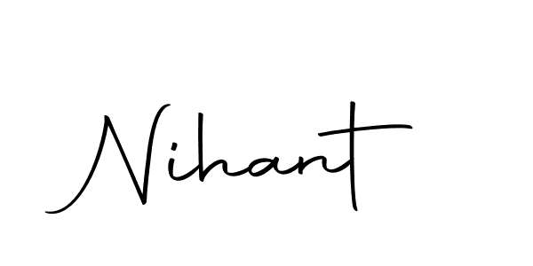 It looks lik you need a new signature style for name Nihant. Design unique handwritten (Autography-DOLnW) signature with our free signature maker in just a few clicks. Nihant signature style 10 images and pictures png