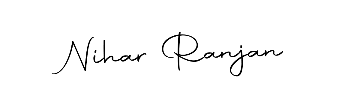 Design your own signature with our free online signature maker. With this signature software, you can create a handwritten (Autography-DOLnW) signature for name Nihar Ranjan. Nihar Ranjan signature style 10 images and pictures png