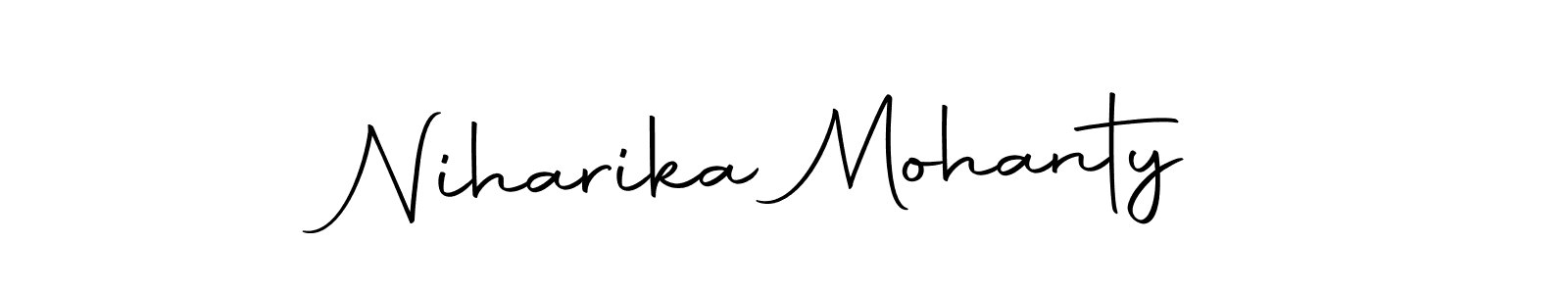 How to make Niharika Mohanty signature? Autography-DOLnW is a professional autograph style. Create handwritten signature for Niharika Mohanty name. Niharika Mohanty signature style 10 images and pictures png