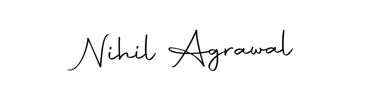 Also we have Nihil Agrawal name is the best signature style. Create professional handwritten signature collection using Autography-DOLnW autograph style. Nihil Agrawal signature style 10 images and pictures png