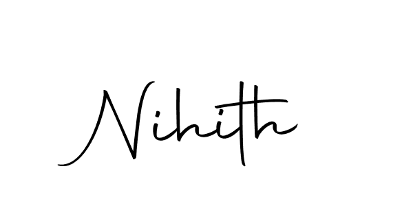 Once you've used our free online signature maker to create your best signature Autography-DOLnW style, it's time to enjoy all of the benefits that Nihith name signing documents. Nihith signature style 10 images and pictures png