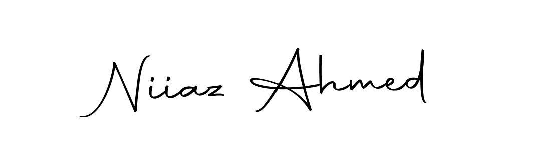 Make a short Niiaz Ahmed signature style. Manage your documents anywhere anytime using Autography-DOLnW. Create and add eSignatures, submit forms, share and send files easily. Niiaz Ahmed signature style 10 images and pictures png